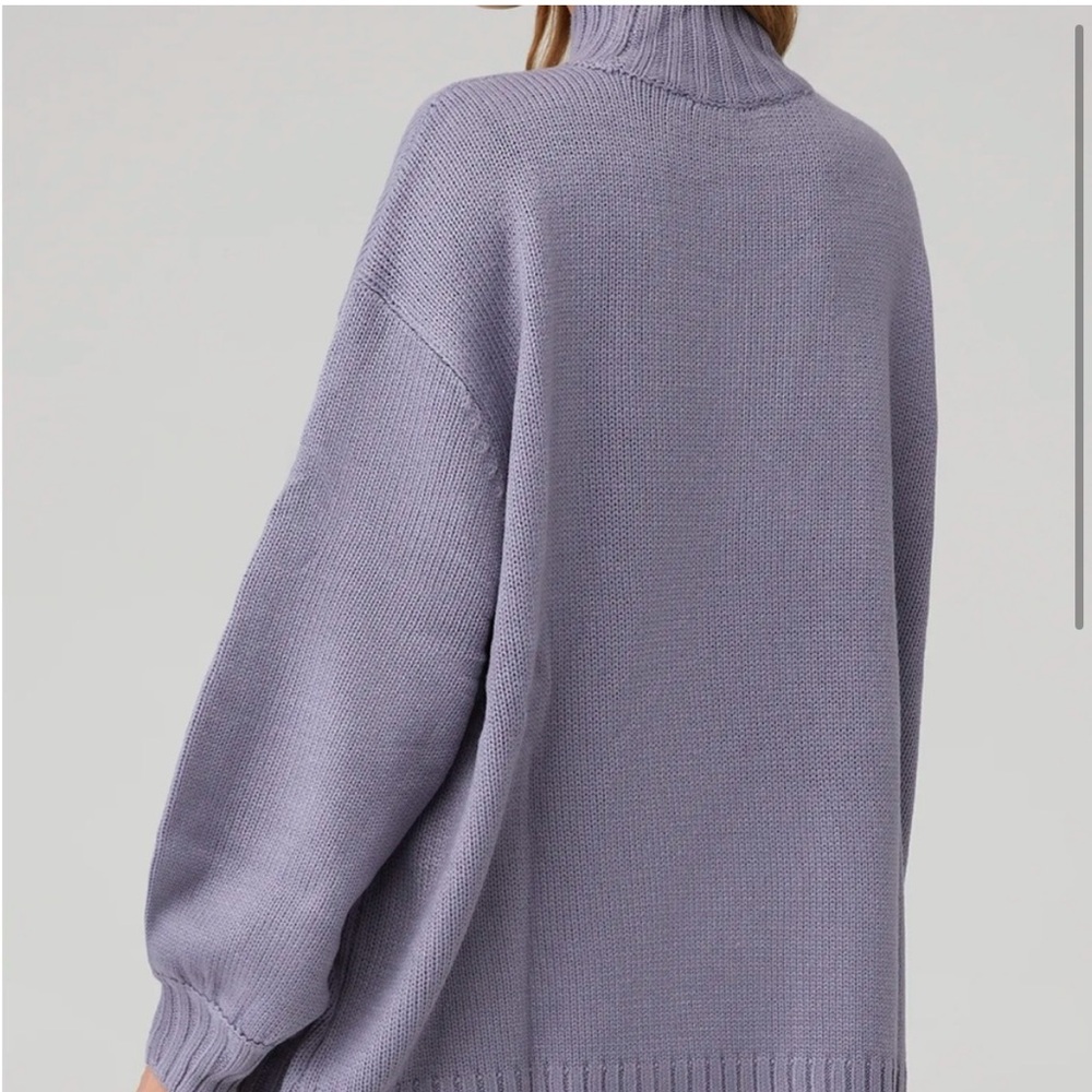 WeWoreWhat Oversized Mock Neck Sweater - Picture 2 of 9